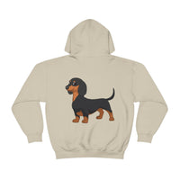 Dachshund Unisex Heavy Blend™ Hooded Sweatshirt, S - 5XL, 13 Colors, Cotton/Polyester, FREE Shipping, Made in USA!!
