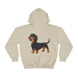 Dachshund Unisex Heavy Blend™ Hooded Sweatshirt, S - 5XL, 13 Colors, Cotton/Polyester, FREE Shipping, Made in USA!!
