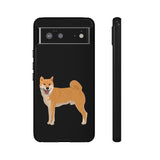 Shiba Inu Tough Cell Phone Cases, 33 Cases, Impact Resistant, 2 Layer Case, FREE Shipping, Made in USA!!