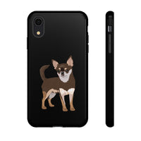 Chihuahua Cell Phone Tough Cases, iPhone, Samsung, 2 Layer Case, Impact Resistant, Made in the USA!!