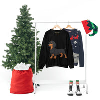 Dachshund Unisex Heavy Blend™ Crewneck Sweatshirt, S - 2XL, 14 Colors, Cotton/Polyester, Medium Fabric, FREE Shipping, Made in USA!!