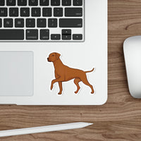 Rhodesian Ridgeback Die-Cut Stickers, 5 Sizes, Matte Finish, Water Resistant Vinyl, Indoor/Outdoor, FREE Shipping, Made in USA!!