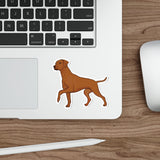 Rhodesian Ridgeback Die-Cut Stickers, 5 Sizes, Matte Finish, Water Resistant Vinyl, Indoor/Outdoor, FREE Shipping, Made in USA!!