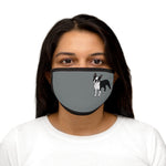 Boston Terrier Mixed-Fabric Face Mask