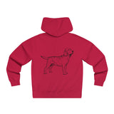 Labrador Retriever Hoodies, Men's Lightweight Pullover Hooded Sweatshirt