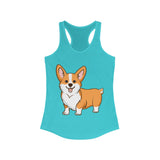 Pembroke Welsh Corgi Women's Ideal Racerback Tank