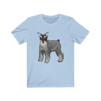 Miniature Schnauzer Unisex Jersey Short Sleeve Tee