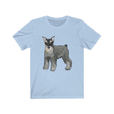 Miniature Schnauzer Unisex Jersey Short Sleeve Tee