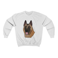 Belgian Malinois Unisex Heavy Blend™ Crewneck Sweatshirt