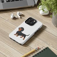 Dachshund Case Mate Tough Phone Cases, Impact Resistant, Wireless Charging, FREE Shipping, Made in USA!!
