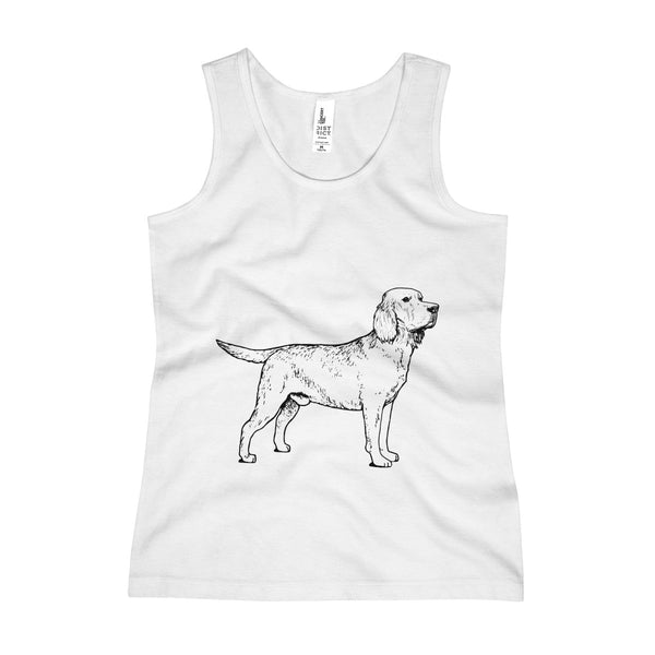 Labrador Retriever Tank Top, Girls Tank Top