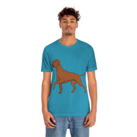 Rhodesian Ridgeback Unisex Jersey Short Sleeve Tee, S - 3XL, 16 Colors, Light Fabric Cotton, FREE Shipping, Made in USA!!