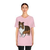 Shetland Sheepdog Unisex Jersey Short Sleeve Tee