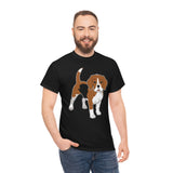Beagle Unisex Heavy Cotton Tee, Made in the USA!!