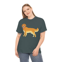 Golden Retriever Unisex Heavy Cotton Tee
