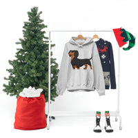 Dachshund Unisex Heavy Blend™ Hooded Sweatshirt, S - 5XL, 13 Colors, Cotton/Polyester, FREE Shipping, Made in USA!!