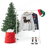 Dachshund Unisex Heavy Blend™ Hooded Sweatshirt, S - 5XL, 13 Colors, Cotton/Polyester, FREE Shipping, Made in USA!!
