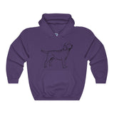 Labrador Retriever Hoodies, Unisex Heavy Blend™ Hooded Sweatshirt