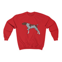 German Shorthaired Pointer Unisex Heavy Blend Crewneck Sweatshirt