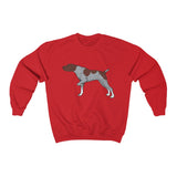 German Shorthaired Pointer Unisex Heavy Blend Crewneck Sweatshirt