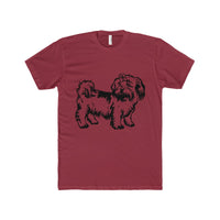 Shih Tzu Men's Cotton Crew Tee