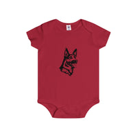 German Shepherd Infant Rip Snap Tee