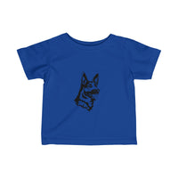 German Shepherd Infant Fine Jersey Tee
