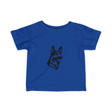 German Shepherd Infant Fine Jersey Tee