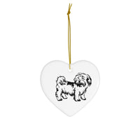 Shih Tzu Ceramic Ornaments