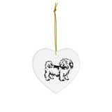Shih Tzu Ceramic Ornaments