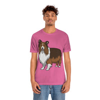 Shetland Sheepdog Unisex Jersey Short Sleeve Tee