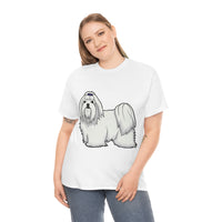 Maltese Unisex Heavy Cotton Tee, S - 5XL, 12 Colors, 100% Cotton, Medium Fabric, FREE Shipping, Made in USA!!