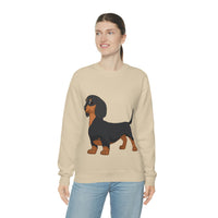 Dachshund Unisex Heavy Blend™ Crewneck Sweatshirt, S - 2XL, 14 Colors, Cotton/Polyester, Medium Fabric, FREE Shipping, Made in USA!!