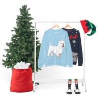 West Highland White Terrier Unisex Heavy Blend™ Crewneck Sweatshirt, S - 5XL, Cotton/Polyester, FREE Shipping, Made in USA!!