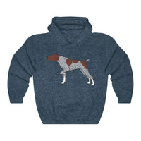 German Shorthaired Pointer Unisex Heavy Blend Hooded Sweatshirt