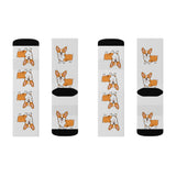 Pembroke Welsh Corgi Sublimation Socks