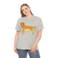 Golden Retriever Unisex Heavy Cotton Tee