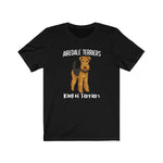 Airedale Terrier Unisex Jersey Short Sleeve Tee