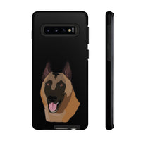 Belgian Malinois Tough Cell Phone Cases, Two Layers, Impact Resistant, Made in USA!!