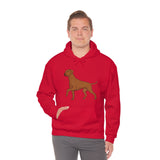 Rhodesian Ridgeback Unisex Heavy Blend™ Hooded Sweatshirt, S - 5XL, 12 Colors, Cotton/Polyester, FREE Shipping, Made in USA!!