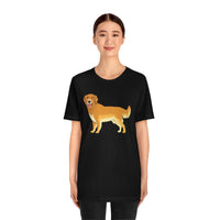 Golden Retriever Unisex Jersey Short Sleeve Tee