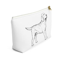 Labrador Retriever Accessory Pouch w T-bottom