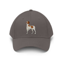 Brittany Unisex Twill Hat, 9 Colors, 100% Cotton Twill, Made in the USA!!