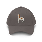 Brittany Unisex Twill Hat, 9 Colors, 100% Cotton Twill, Made in the USA!!