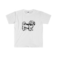 Shih Tzu Men's Fitted Short Sleeve Tee