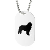 Newfoundland Dog Tag Necklace