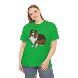Shetland Sheepdog Unisex Heavy Cotton Tee