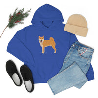 Shiba Inu Unisex Heavy Blend™ Hooded Sweatshirt, S -5XL, 12 Colors, Cotton/Polyester, Medium Heavy Fabric, FREE Shipping, Made in USA!!