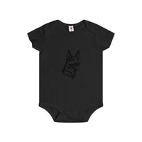 German Shepherd Infant Rip Snap Tee