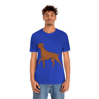 Rhodesian Ridgeback Unisex Jersey Short Sleeve Tee, S - 3XL, 16 Colors, Light Fabric Cotton, FREE Shipping, Made in USA!!